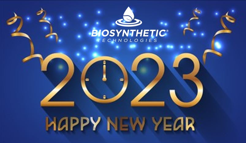 When the mid-night bell rings Saturday night, let it signify a year of hope, and new and better things for our earth. Let it signify a realization of all things we wish for. 
Wishing you and yours a very happy, healthy and prosperous new year!

biosynthetic.com