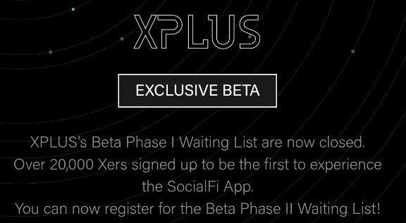 slash_trader's tweet photo. Xplus Waitlist
 
Оценка: 6.5/10⭐️
Награда: NFT
Ссылка: https://t.co/Nm6IeeKWS7
Клик "Join Beta"

#Giveaways #NFTGiveaways #Giveaway #Airdrops #Bitcoin #cryptocurrency #BTC #NFTCommunity #BNB #Ethereum #BSCGems #BSC #Binance https://t.co/emYhi6fyIO