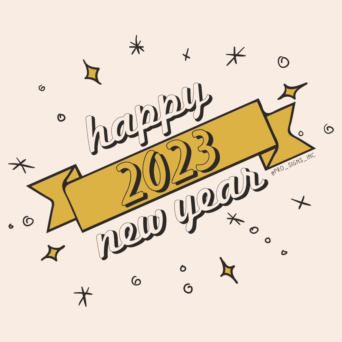 Pro_Signs_Inc's tweet photo. New Year, New You - Visit us at https://t.co/EyBAo5eXXn for more info on how you can update your signage in 2023.

Happy New Year from all of us at Pro Signs!
#happynewyear2023 #signage #sanjosesigns #bayareasigns #customsigns #customdesigns https://t.co/xQBhhP8BoD