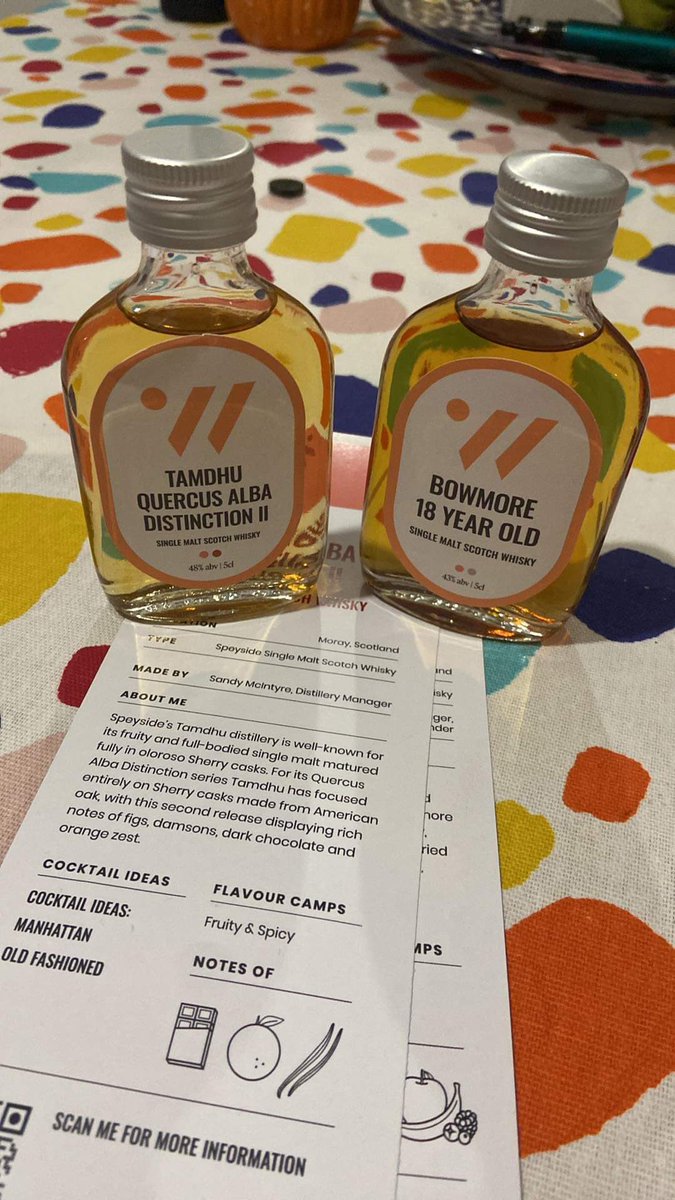 Feeling ropey today, so hoping that my first delivery from <a href="/ourwhisky/">-</a> will sort me out! If you haven’t heard of them, it’s a fantastic way for anyone to learn more about whisky while enjoying a dram or two. #womendrinkwhiskytoo