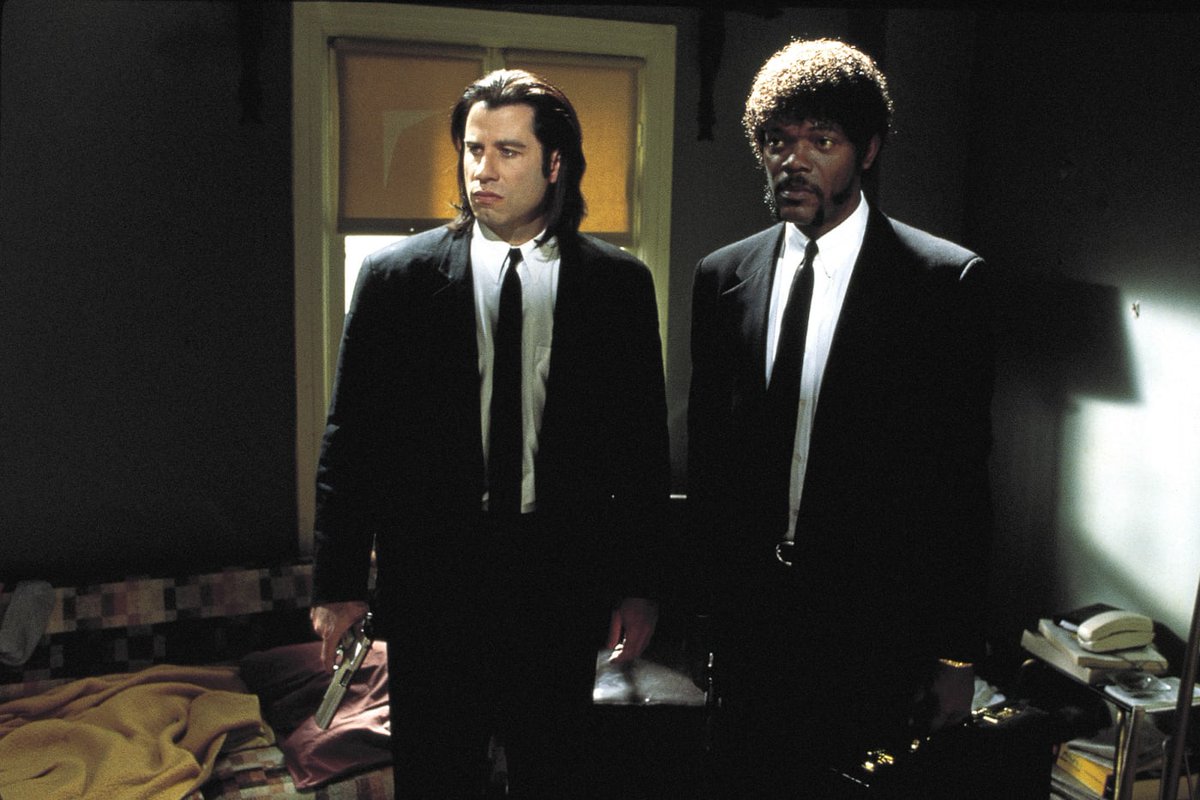 #Bales2022FilmChallenge 
Dec 31 | Movie you can't watch with interruptions
Pulp Fiction (1994) 🇺🇲