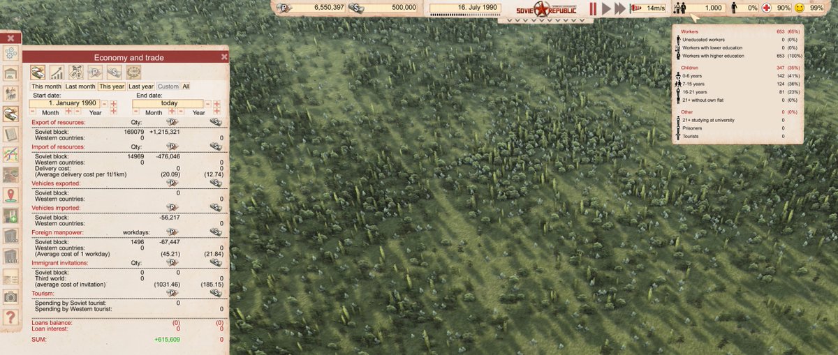 TNether3's tweet photo. What pain and suffering looks like playing realistic #WRSR profitable, 100% education and 99% happy. #SteamDeals #CityBuilder https://t.co/TFjZUt2Aq5