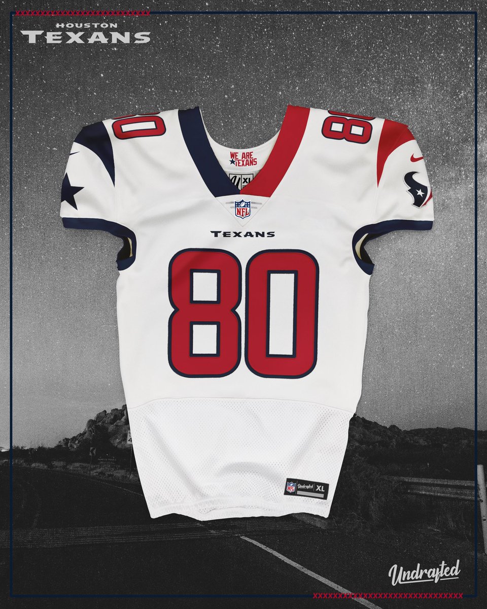 nhead10's tweet photo. @HoustonTexans Hey @HoustonTexans this is the only jersey set you need! @undrafteddesign https://t.co/cwNjjvmKjJ