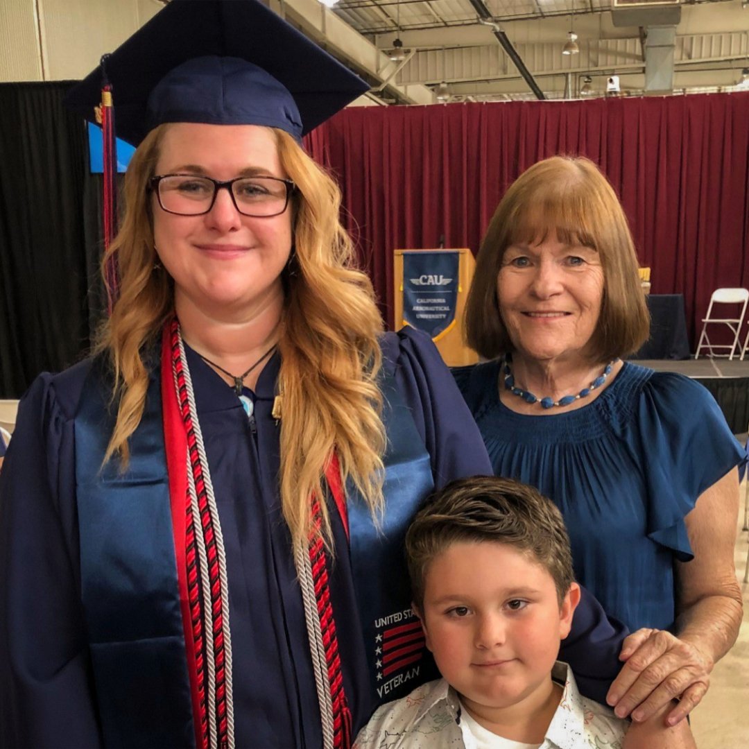 CalAeroUniv's tweet image. CAU #firstfemale Aircraft Maintenance Technician Graduate, Carrie Certuche, has made many sacrifices to pursue advanced #aviation training.

We are proud of Carrie and wish her the best as she works with the #KernCounty Sheriff's Office Air Support Unit.