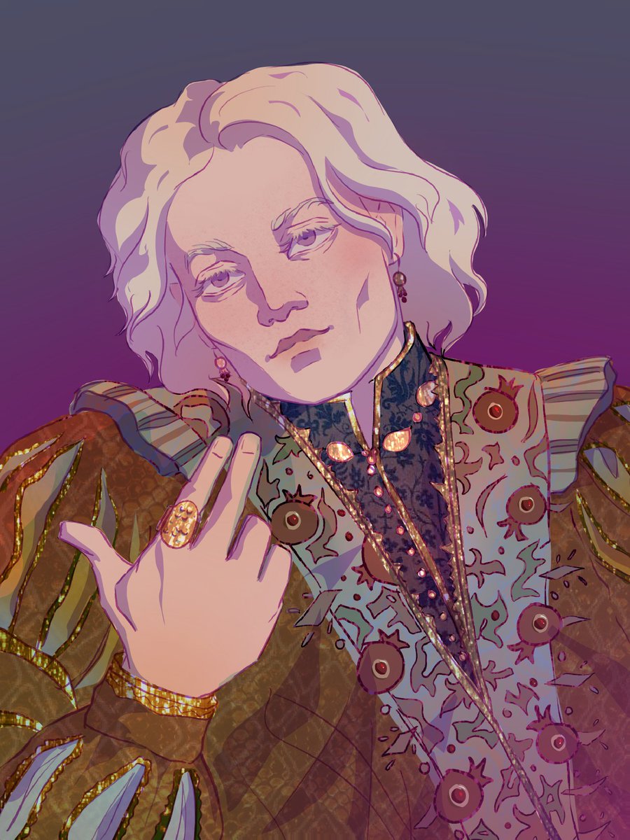 narancaart1's tweet image. I just wanted to see my miserable boy clean and properly dressed🌞

#AegonTargaryen #hotd #HouseOfTheDragon