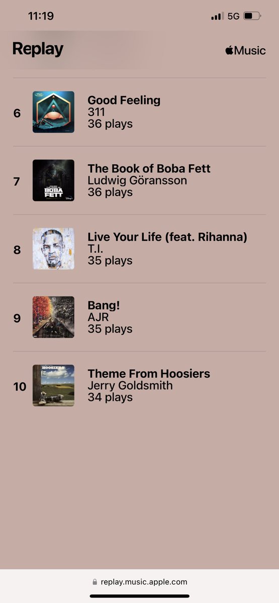 BenRisinger's tweet image. My 2022 music jams… 
#311unity