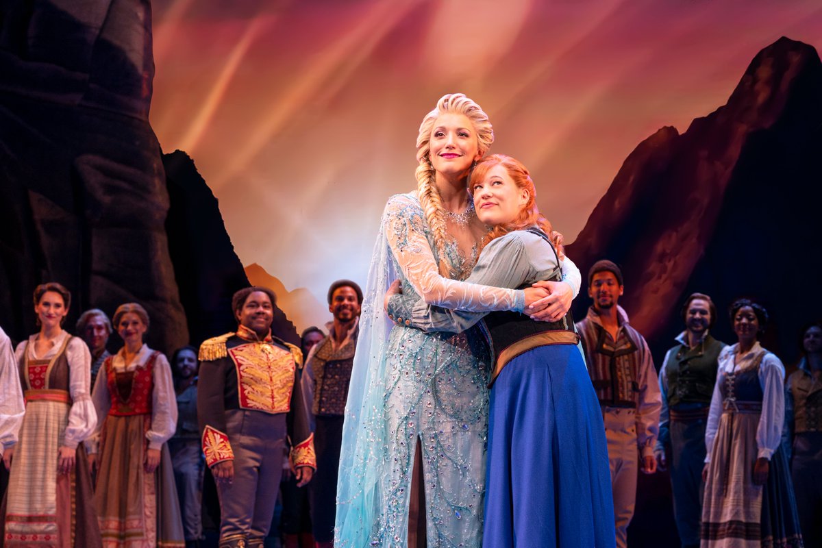 atgsanfrancisco's tweet photo. .@FrozenBroadway takes its final bow in San Francisco this evening. We’re giving warm hugs to the entire company. Thank you for bringing the magic of Arendelle to the Orpheum Theatre! 💙❄️ #FrozenSF https://t.co/Iw83hLqYWg