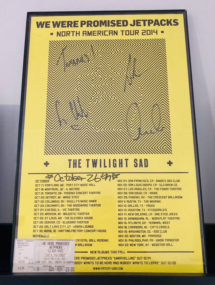 burt_cheese's tweet photo. Hi @wwpj: Greetings from Kansas City! So excited to receive the newest addition to my vinyl collection last night!

#WeWerePromisedJetpacks #ACompleteOneEighty #Vinyl https://t.co/0JKikdkTl0