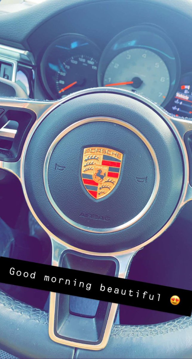kayhaid's tweet photo. Loving Pumba the Porche 🖤 https://t.co/Jk6uVatSM0