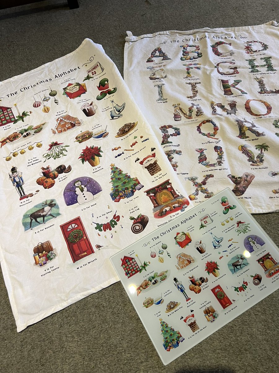 And the dear <a href="/ShelliGraham/">Shelli Graham</a> Christmas alphabets- vintage and 2022