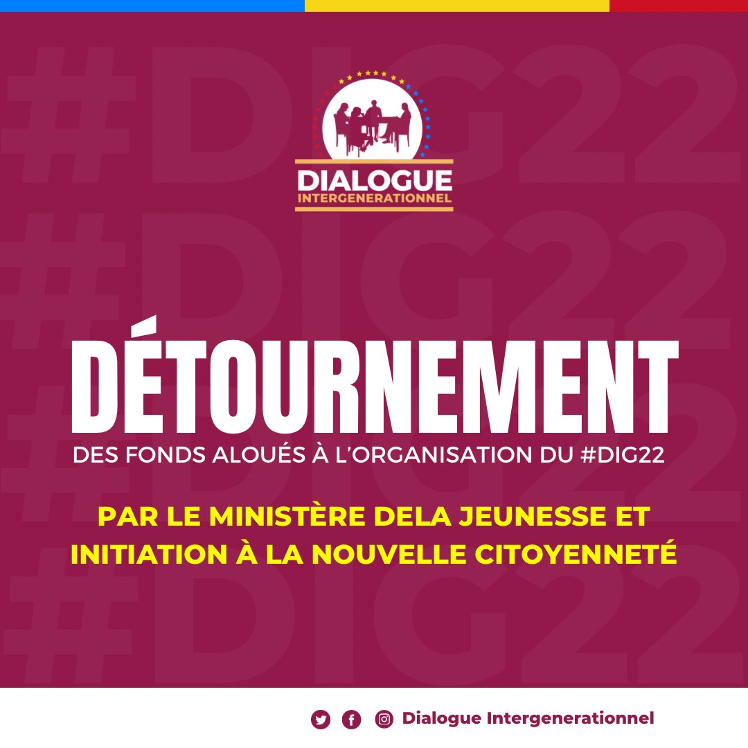 dialogueinterg1's tweet photo. 37300$ détourné par le @JeunesseCN_RDC,
En date du 7/12/2022,la @PrimatureRDC a décaissé 60000$ dans le compte de @JeunesseCN_RDC pour l’organisation du #DIG22.
Le ministère n'a donné à la coordination du #DIG22 que 22700$, le reste est allé à une destination inconnue. 

1/2 https://t.co/eieo2p08Gb