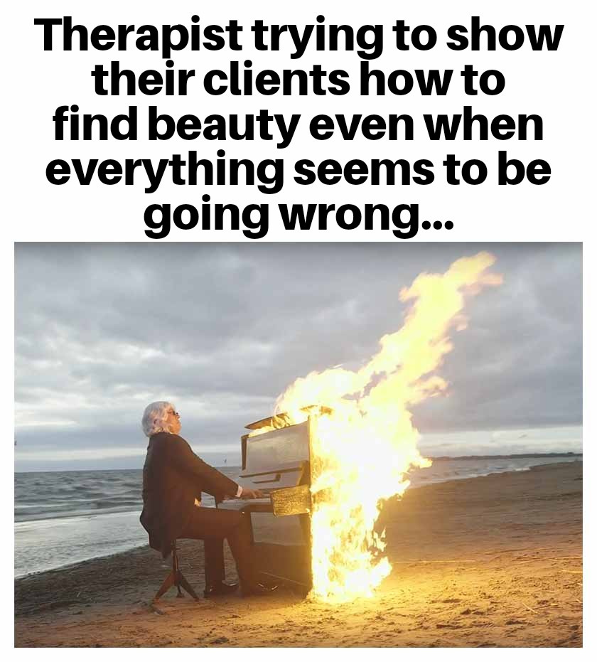 SYSTPodcast's tweet photo. Get your mental health funnies on with our podcast, Shit Your Shrink Thinks. Take a listen, rate, and review us!
#therapymemes #therapyhumor #TherapistTwitter #therapisthumor #therapistproblems #mentalhealth #MentalHealthMatters #PodcastAndChill #PodcastRecommendations #podcast https://t.co/2cllGVL4yL