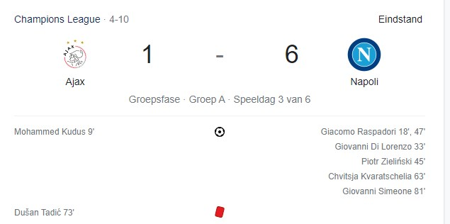 BakkertjeJasper's tweet photo. PSV houdt de Nederlandse eer wel weer hoog in Italie... #psvmil #scorebordjournalistiek https://t.co/1o4hxrdGNn