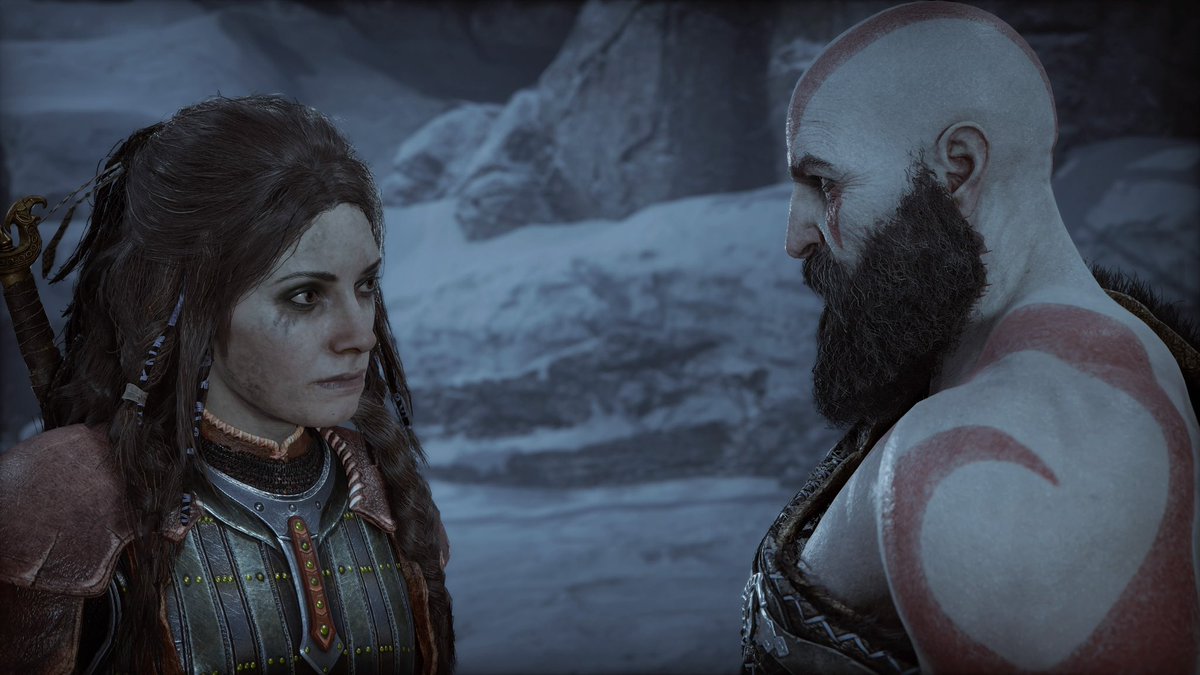 bladesofkyber's tweet image. THEM. 
#GodofWarRagnarok #Freya #Kratos #WarFlower @DanielleBisutti