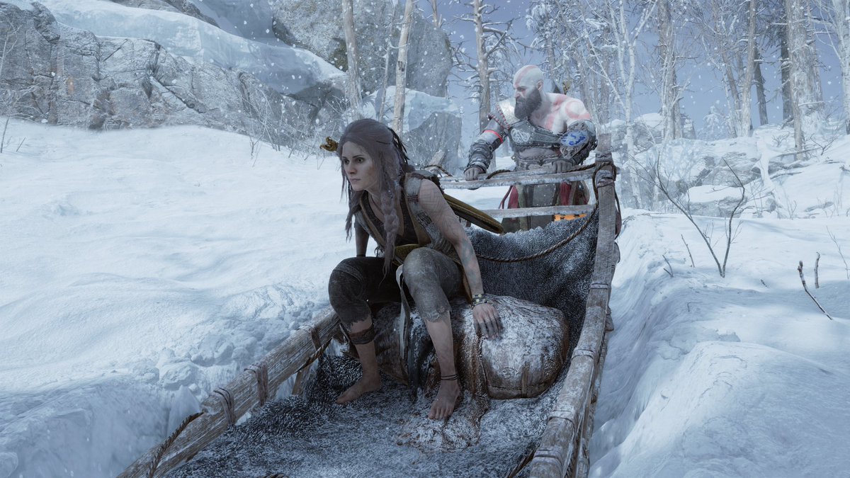 bladesofkyber's tweet image. THEM. 
#GodofWarRagnarok #Freya #Kratos #WarFlower @DanielleBisutti