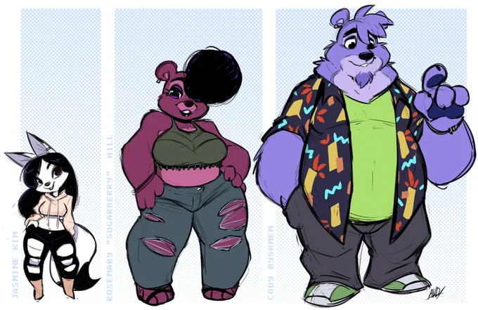 I'm gonna spam this thread periodically with some art I did this year of 2022.I think it'd be good to look back on stuff I did up to this point. Onward to 2023 and all that.These are some of my favs from January as a  