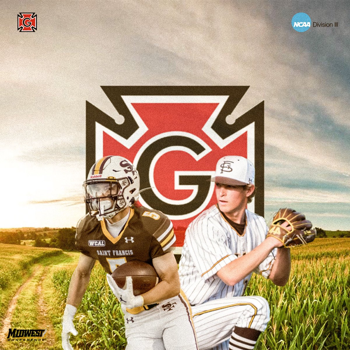 ajaygriffin_'s tweet photo. I am very excited to announce my commitment to Grinnell College to continue my academic and athletic career playing baseball and football at one of the top academic schools in the country! Thank you to all of my family and coaches that helped me along the way!  @stfrancis_fb https://t.co/6JERCYvrpd