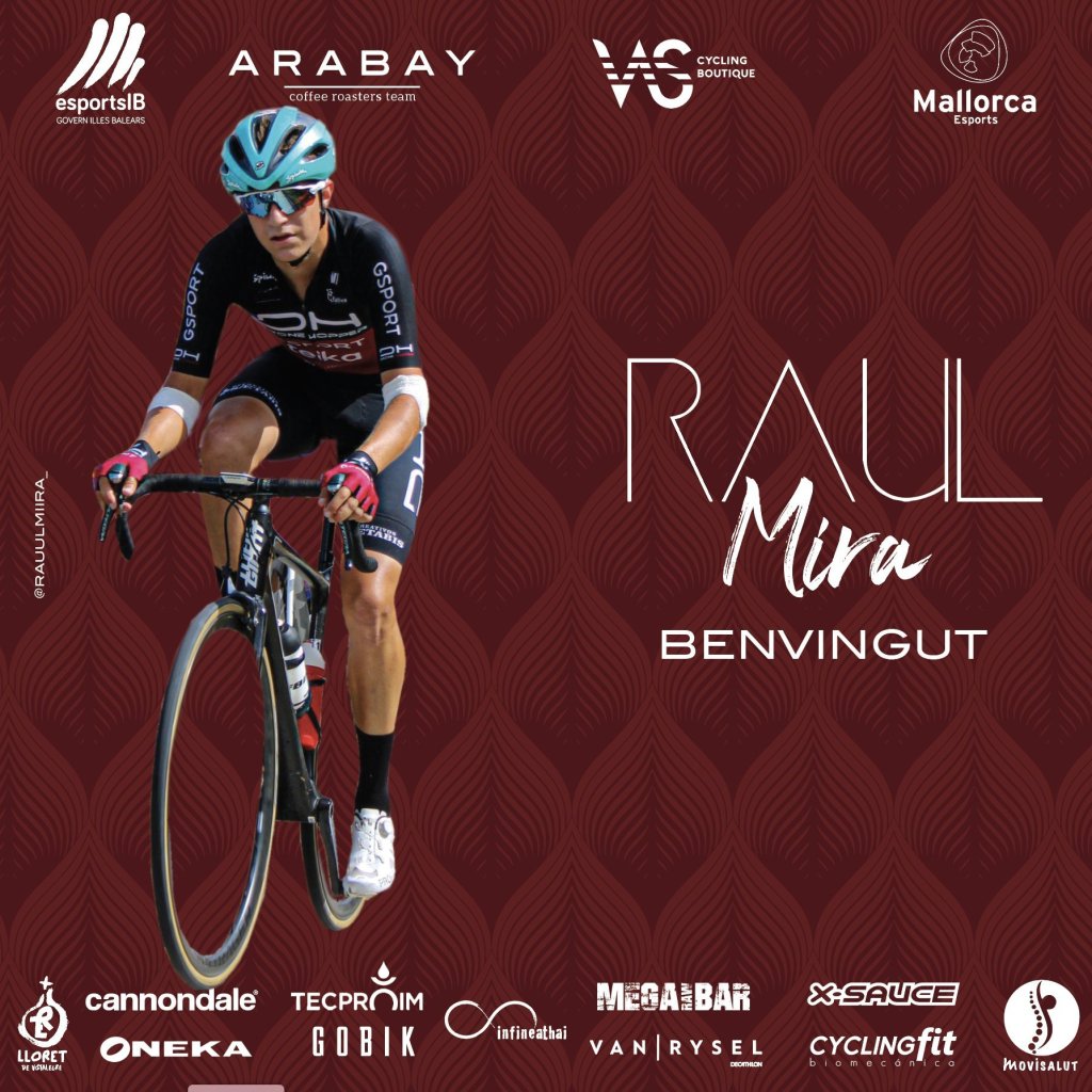 PalomarJulian's tweet photo. Raúl Mira y Román Torrella llegan ilusionados al Arabay Cycling Friendly Team
@ArabayCyclingF
@rauulmiira_ @RomanTorrella https://t.co/HFOFGyJStf https://t.co/J9PfJpYSmi