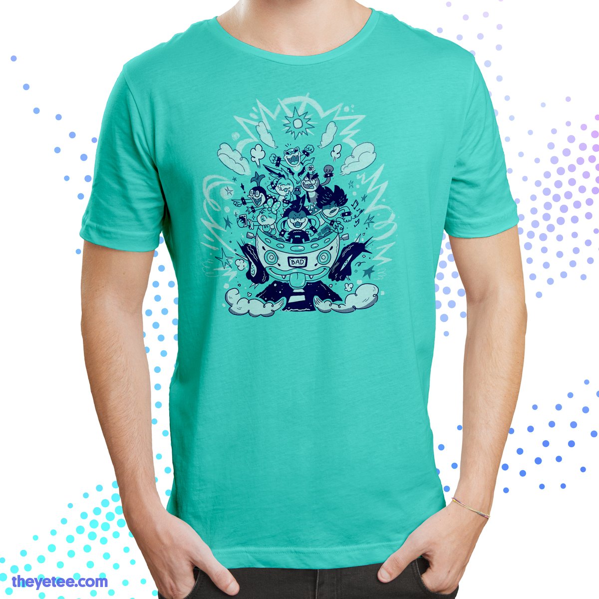 「With these guys at the wheel, every stre」|The Yetee 🌈のイラスト