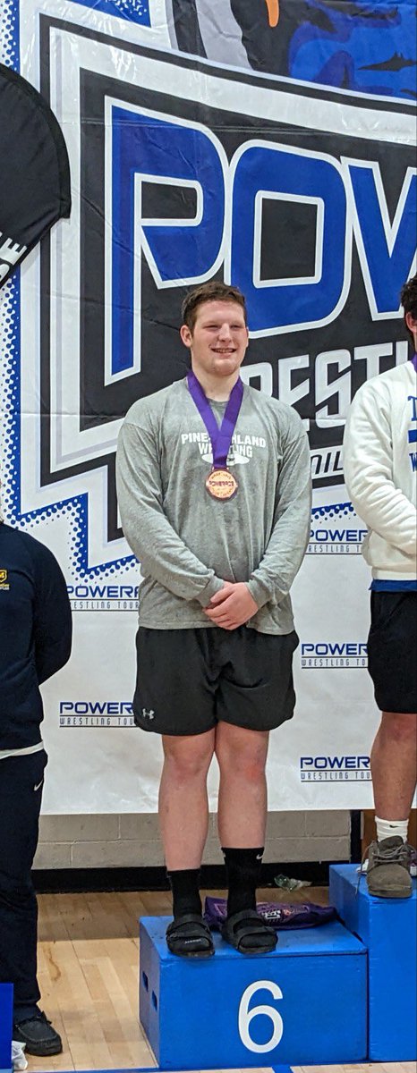 Hey, we know him! Congrats to @PRWRESTLERS very own Joey Schneck for taking 6th place in the Powerade wrestling tournament. 😁🐏