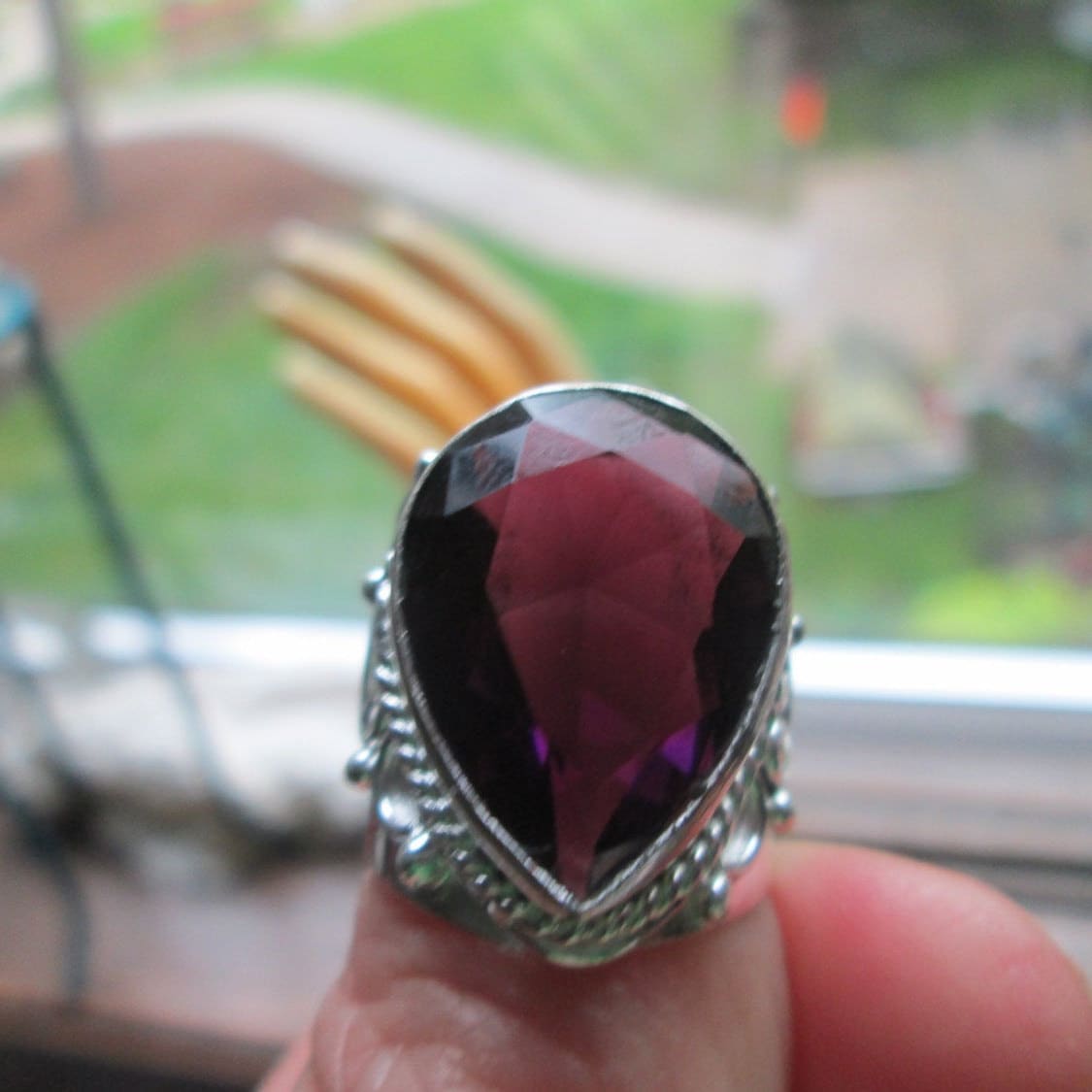 Excited to share the latest addition to my #etsy shop: Genuine 5.00CT Amethyst Purple 925 Sterling Silver Ring Size 8, Weight 9.1 Grams etsy.me/3YZCvtC #purple #amethyst #unisexadults #silver #925ringsz8 #genuineamethyst #purpleamethyst #sterlingsilverpolish #s