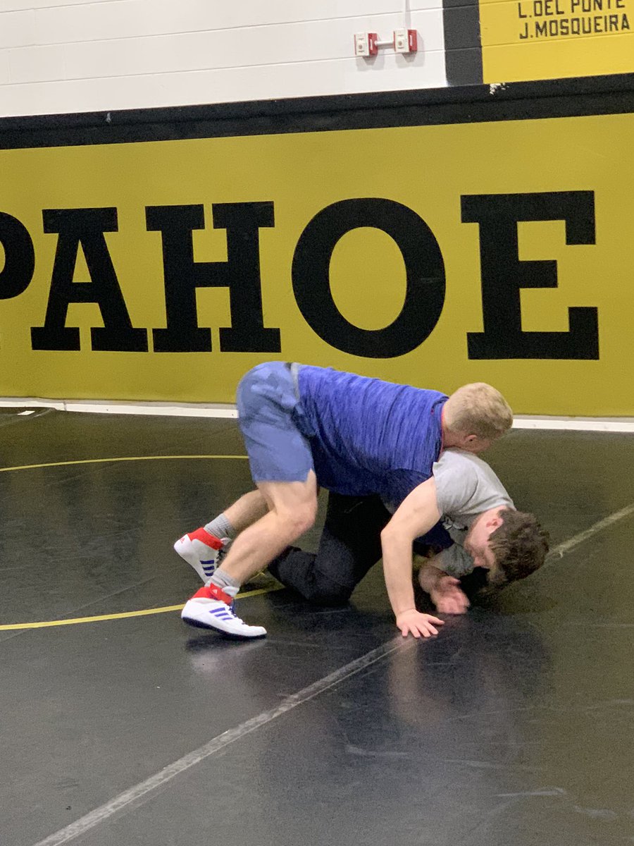 Warriors! We finished our December practices with some great technique from former Purdue University Wrestler Ben Milius. Thanks for taking the time to work with the #BandOfBrothers and #BandOfSisters today! 
#DivisionI
#Concrete
#Community