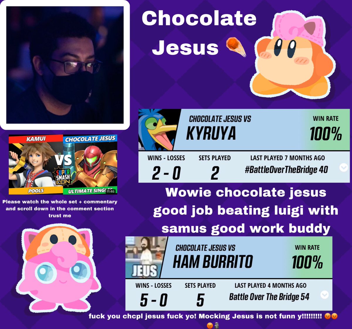 HamEsport's tweet photo. He said he’d fight against DN in a crew battle so welcome @thechocospecial 🤯 https://t.co/FJhx4t2Jbh