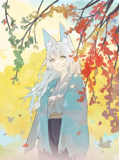 #2022年自分が選ぶ今年の4枚今年はよく頑張りましたよ!自分のイラストを見ると苦労も楽しさもまた覚えられますよな。僕が作った宝物です。来年もよろしくお願いします! 