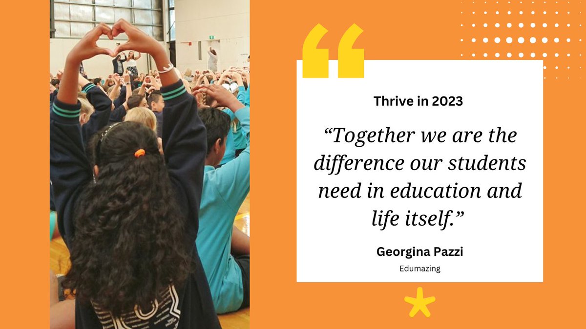 Our strong foundation and history in wellbeing and learning is our driving force for positive change in education for 2023 and beyond. Let’s thrive together. Bring it on!
#edumazing #humanliteracy #changeforgrowth #education #wellbeing #teachersoftwitter #HappyNewYear