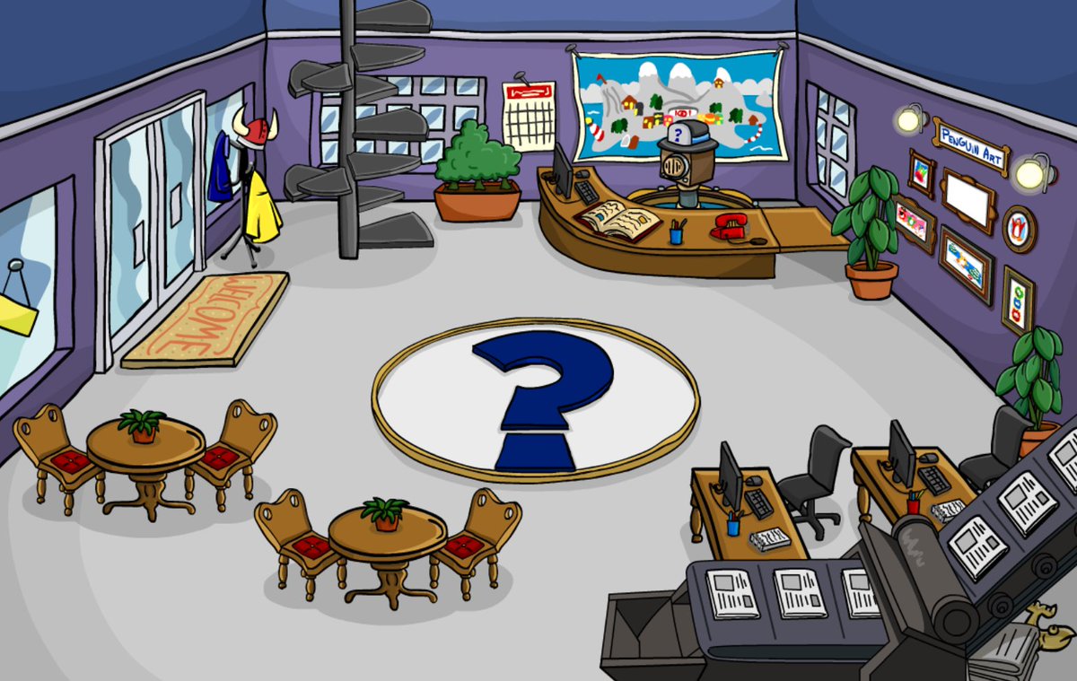 CPJofficial's tweet image. An exclusive look at a completely new room for CPJ, Tour HQ. If you ever wondered what the inside of the hat building looks like at the Welcome Room, now you know! Wonder where the spiral staircase takes you 🤔