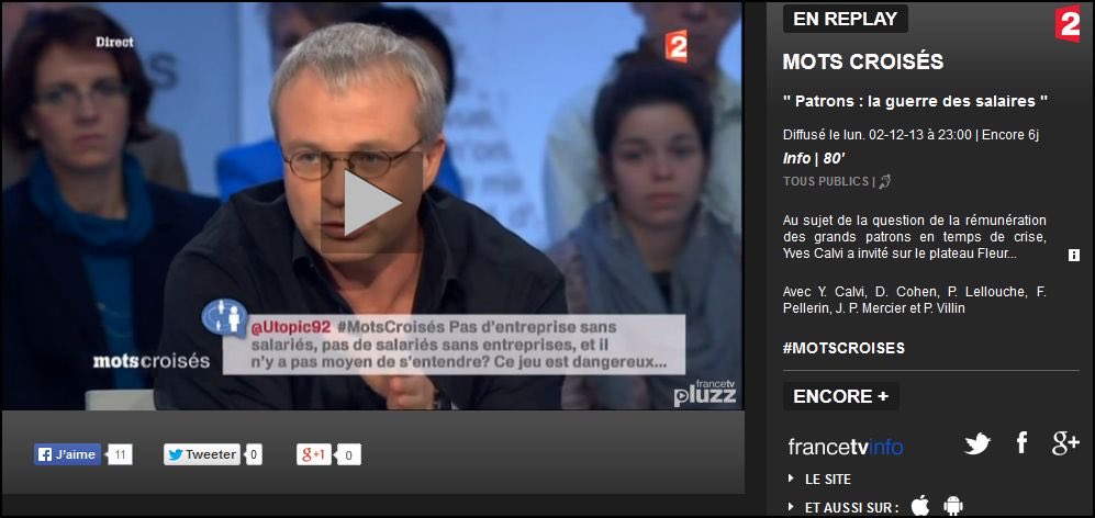 UtopicRetour's tweet image. 3Décembre2013 
Sous #Hollande et #Macron pas loin,bien avant #CNews,
sur #France2 à #MotsCroisés on débattait déjà des sujets qui ajdh encore n’ont pas trouvés solutions.@Utopic92 posait une question qui fût mise à l’antenne.
Depuis rien n’a changé tt c’est aggravé! #Vive2023🤔🙏🏻