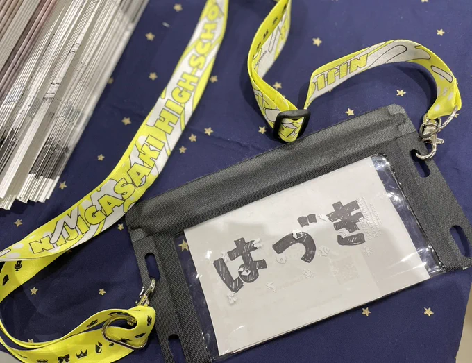 設営完了しました!【西む 29b】float*でお待ちしております3枚目は準備しそびれて手書きになった名札#C101 