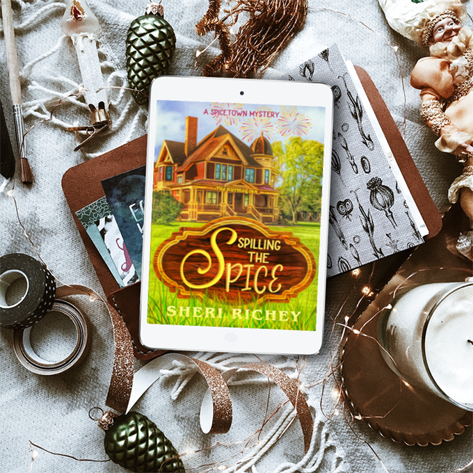 EdenHallSeries's tweet photo. When shady entrepreneurs slink into Spicetown to splurge on the 4th of July holiday, their enemies are bound to follow.

https://t.co/wBl7dr1SWM

Book 3 of the #Spicetown #Mysteries #KindleUnlimited 
#IAN1 #IARTG #Cleanindie #cozymystery https://t.co/oEgHrS9Szq