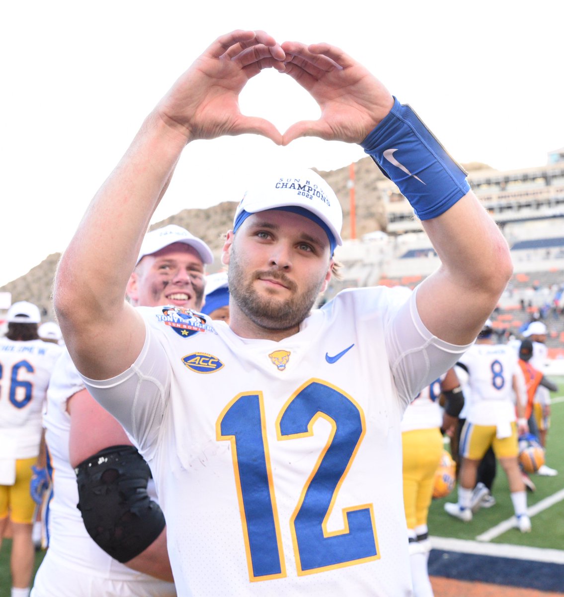 34 sec left. Down 1. No timeouts. Nick Patti, coolest dude in El Paso. And a proud Pitt man 💙💛 #H2P » @TonyTheTigerSB