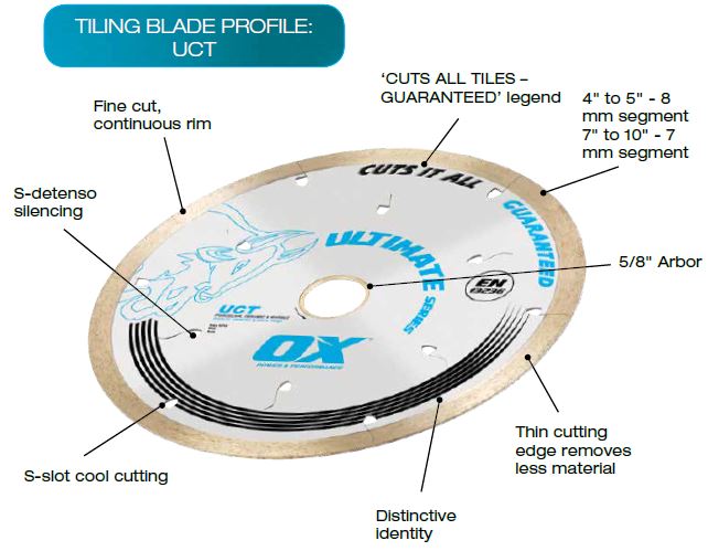 CarbourHardscap's tweet photo. Our best selling diamond #sawblade for cutting #tiles is the UCT continuous rim blade - by far. It is ideal for cutting all tiles, including #porcelain, #ceramic, and #marble.
https://t.co/Ti8FPBYRQk
#tiling #tiler #tile #tileinstaller #tilelife https://t.co/WFOwLm660P