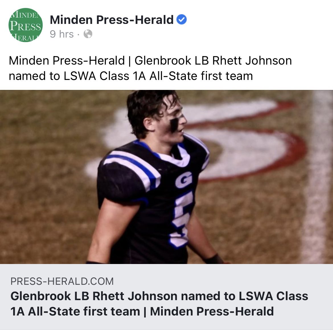 Blessed to be named First Team All-State!! <a href="/CoachBradLaird/">Brad Laird</a> <a href="/CoachBradSmiley/">Brad Smiley</a> <a href="/drewmaddox8/">Coach Drew Maddox</a> <a href="/CoachTReese/">Thomas Reese</a> <a href="/ChrisR_Bryant/">Chris Bryant</a> <a href="/CoachWudtee/">Keondre Wudtee</a>
