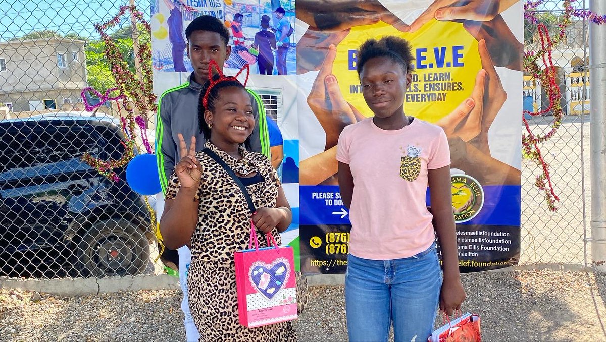 ACampbellsr's tweet photo. Once again, @the_lesmaefdn donated additional tablets and school supplies to the children of inner city Kingston, Jamaica. Come donate and support @the_lesmaefdn as we return in 2023 to provide more devices. ☺️  #development #school #charitydonation #charity #ngo #jamaica https://t.co/TQ2LUEA5qd