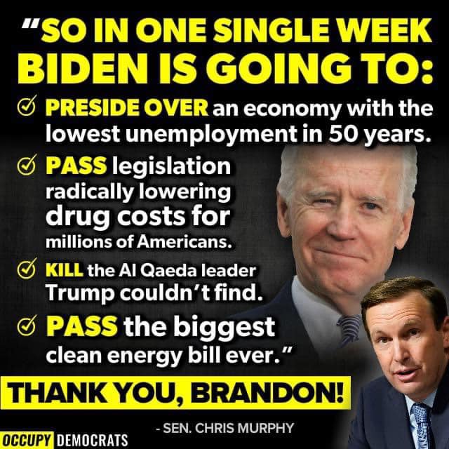 💙
Follow Me, I'll follow you back if you're a Democrat 💙
#BlueIn22 #TrumpForPrison #Resist #BlueWave #BlueCrew 
#DefendOurDemocracy #BlueNovember #FollowBack  #BlueStorm #VoteBlue2022 #VoteBlueNomatterWho #TrumpMeltdown #TrumpIsATrator #TrumpIsGoingToJail