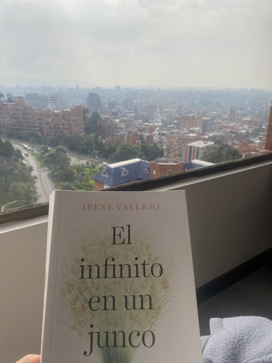 Este año disfruté intensamente 3 conversaciones que me recordaron dos amores pausados: los libros y la historia. Las dejo por acá:

-“La Ruta del Conocimiento” de V. Moller.

- La increíble conversación de <a href="/juligonza26/">Juliana González-R</a> en #Atemporal.

- “El infinito en un junco”de I. Vallejo.
