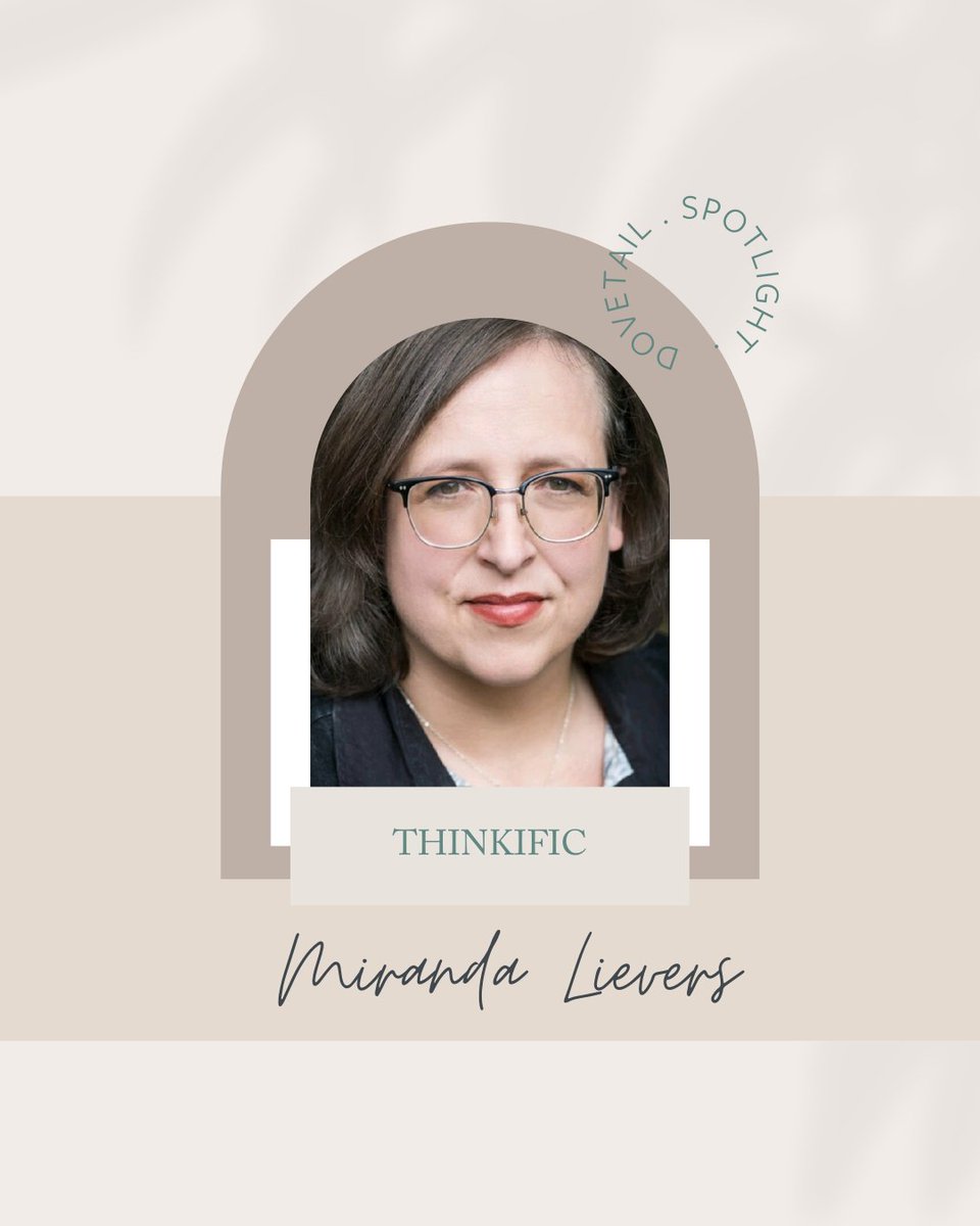 DovetailCanada's tweet photo. 🌟 Dovetail Spotlight: The talented and bright Miranda Lievers!

Miranda Lievers is a Vancouver-based entrepreneur devoted to the intersection of small business and technology. 

Connect with Miranda ⬇️
https://t.co/oyZ0sOjOO1
https://t.co/fi3R5uxiBz https://t.co/dWaW4co491