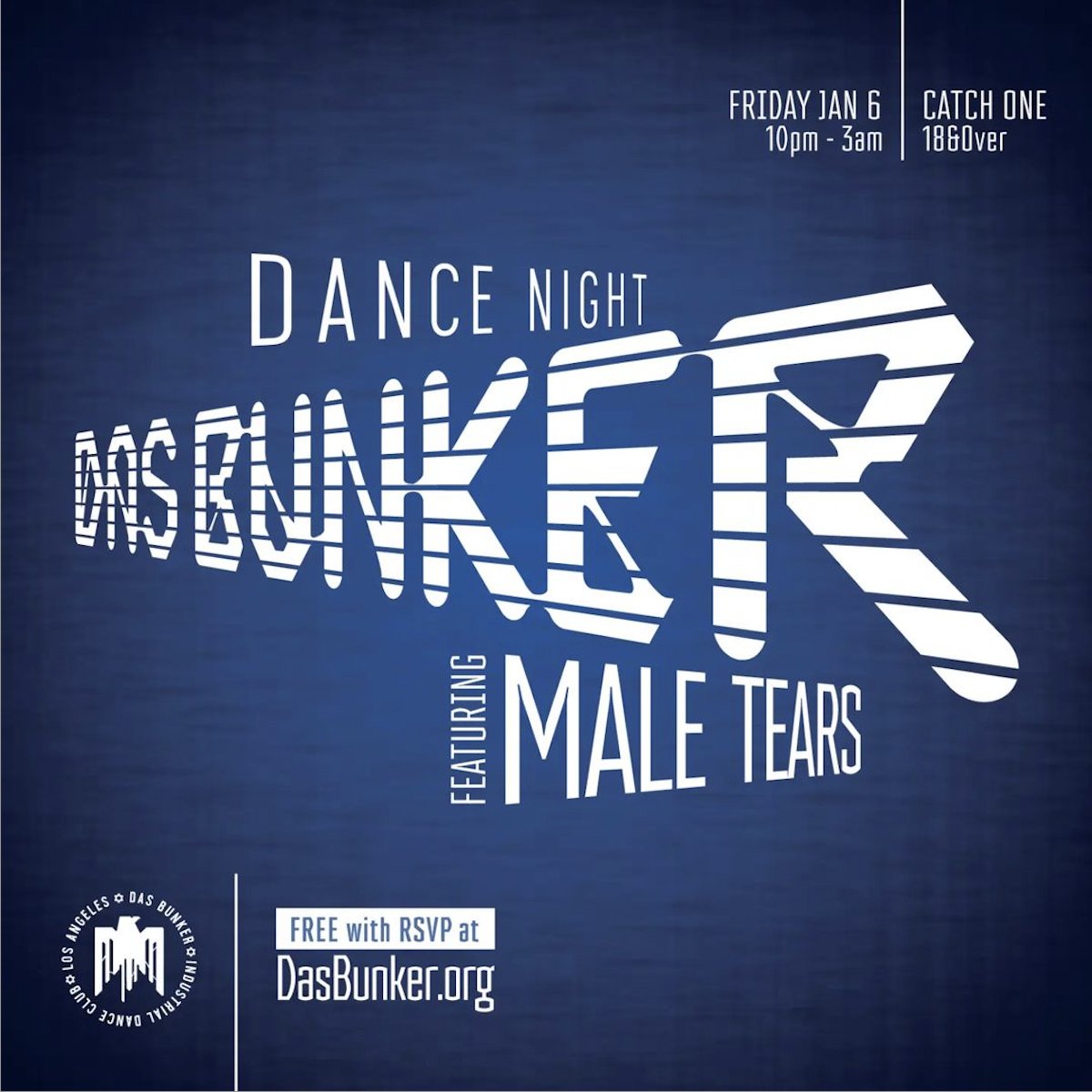 catchonela's tweet photo. 🎉Free @DASBUNKER Party 🎉
#MaleTears live!
4 rooms and 2 levels of industrial/ EBM / darkwave/cold wave / Industrial Techno/ Rhythmic Noise
A true industrial #megaclub!
Hit our website and grab your free tickets. Bring your goth curious friends!
🎟️: https://t.co/pByAzwPaEK https://t.co/bnAYDebmZ3
