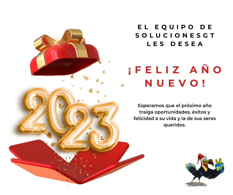 ¡Les deseamos un 2023 lleno de éxitos y buenas decisiones!