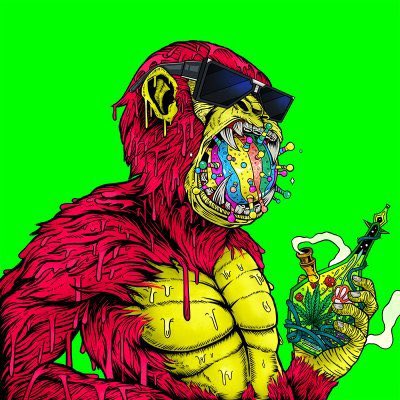 Bambatrono's tweet photo. @Chris_NFToken @AcidMonkeys Hey Chris ๐
Nice ice โ๏ธ and fire ๐ฅ! #StayAcid https://t.co/SnBwpvJqLK