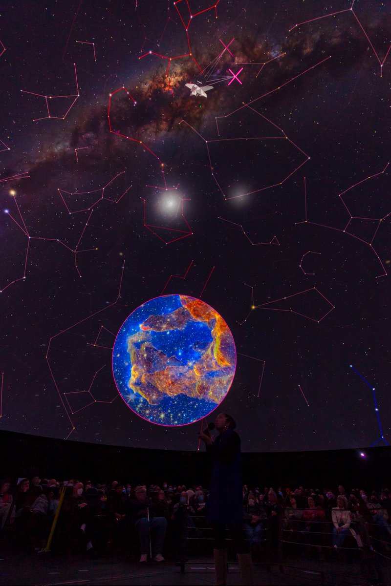 A David Weigel (@adavidweigel) on Twitter photo New integration of <a href="/WWTelescope/">AAS WorldWide Telescope</a> into <a href="/OpenSpaceProj/">OpenSpace</a> enables the best of both software platforms to shine with all of those JWST images I processed/aligned on your device or your local planetarium. Image is of <a href="/jfaherty/">Jackie Faherty</a> in the Hayden Planetarium in NYC, credit to <a href="/shanley_matt/">Matt Shanley</a> 9/ New integration of <a href="/WWTelescope/">AAS WorldWide Telescope</a> into <a href="/OpenSpaceProj/">OpenSpace</a> enables the best of both software platforms to shine with all of those JWST images I processed/aligned on your device or your local planetarium. Image is of <a href="/jfaherty/">Jackie Faherty</a> in the Hayden Planetarium in NYC, credit to <a href="/shanley_matt/">Matt Shanley</a> 9/