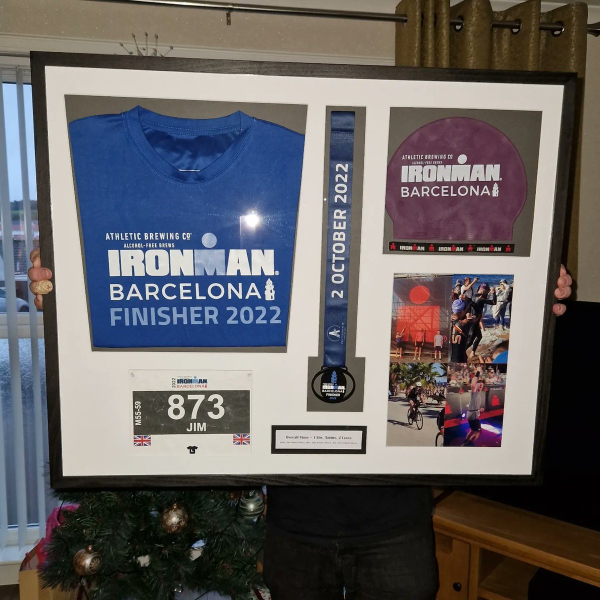 CertifiKats's tweet photo. A wee Christmas present we had the pleasure to make. 
#barcelonaironman https://t.co/2KsKGetNJm