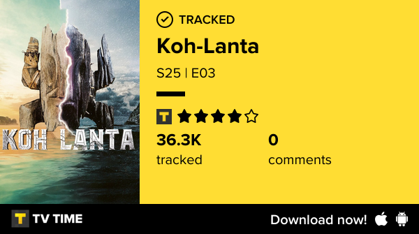 DjSPyindamix's tweet photo. I've just watched episode S25 | E03 of Koh-Lanta! https://t.co/4b47jZjW0Q #tvtime https://t.co/lTS81TLZMm