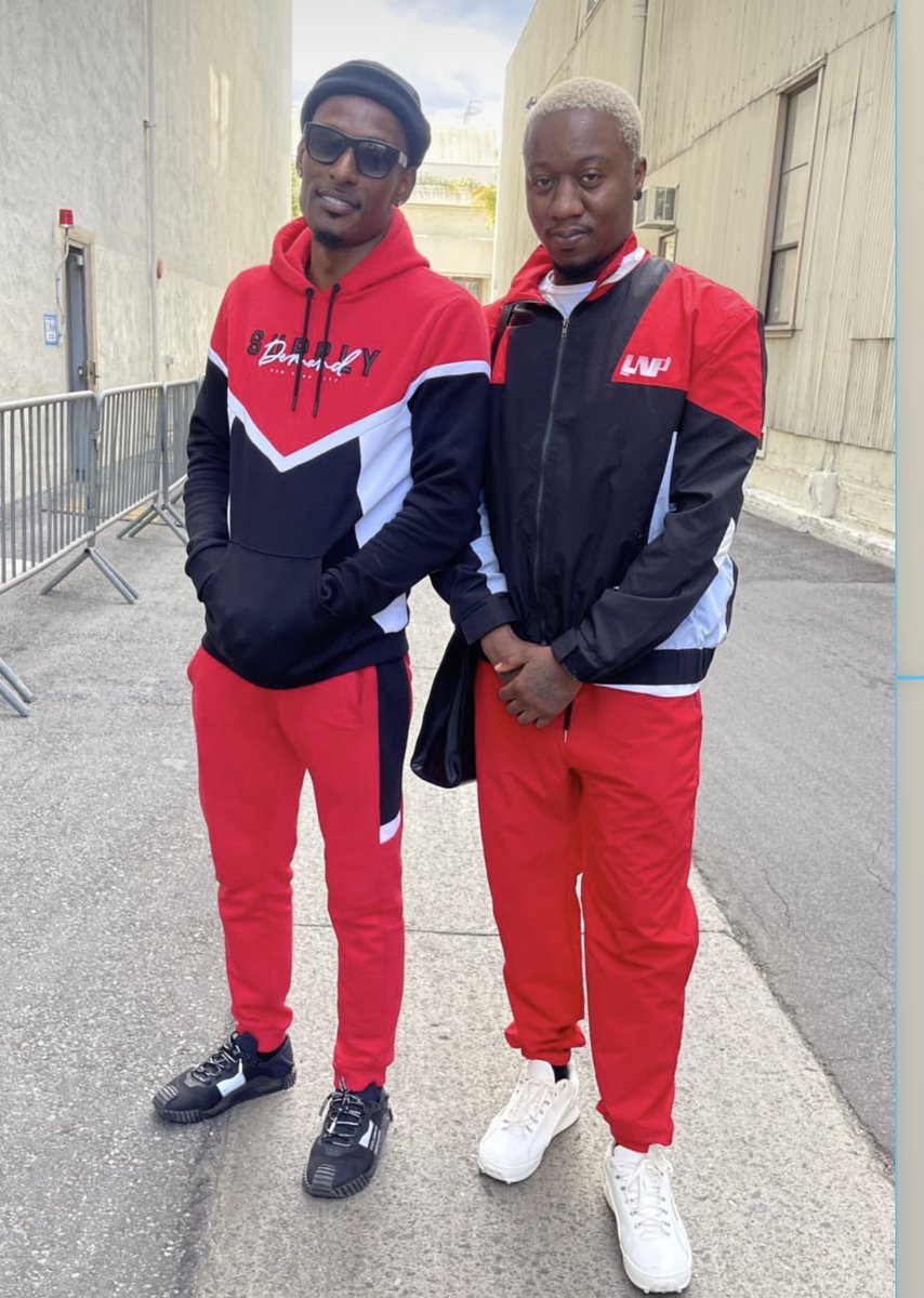 DashaunWesley's tweet photo. Miss twinning w/ my bro @TheOnlyMikeQ on set #legendaryhbomax #moments https://t.co/EPYRg0jvAI