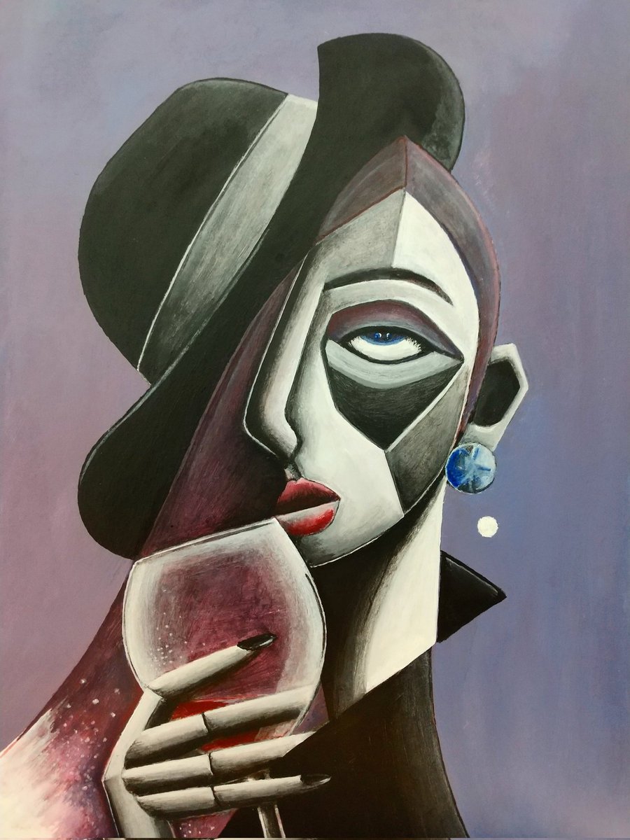 Sunshine13_M's tweet photo. GM🎩🟣
#NFTs #NFTdrop #acrylicart #cubism #artcollector #nftcollector https://t.co/FtbhkisVTq