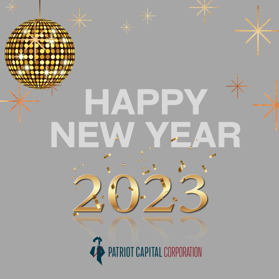 Patriot Capital will be closed January 2, 2023 in observance of the New Year. We will resume normal business hours on Tuesday, January 3rd. Have a Happy and Safe New Year! 
#Patriotcapital #equipmentfinancing #petroleumequipment