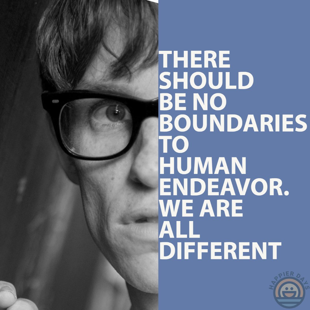 happierdaysnew's tweet photo. Happier Days - The Theory of Everything
@stephenhawkins @theoryofeverything @eddieredmayne
#happierdays #dailymotivation #thetheoryofeverything #stephenhawkins #theoryofeverything #releasedate #werealldifferent #stayfocused #stayhumble #newyears #newyear #2023 https://t.co/OpxMCkHK1z